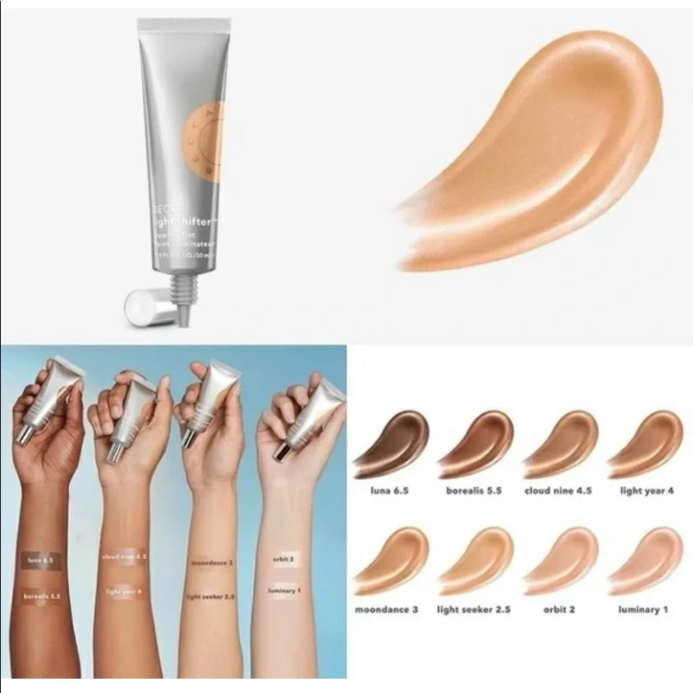 BECCA Orbit 2 Light Light Shifter Dewing Tint Moisturizer Foundation NIB